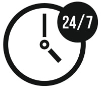 24x7 Available for Support